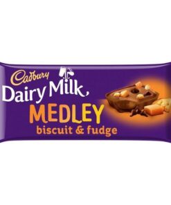 CADBURY 93G DAIRY MILK MEDLEY FUDGE