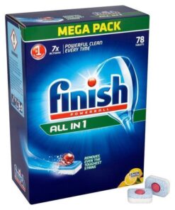 CALGONIT FINISH TABLETE ALL IN 1 78 BUC+FINISH TABLETE QUANTUM 20B
