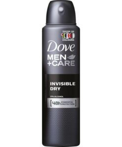 DOVE DEO SPRAY 125ML MEN INVISIBLE
