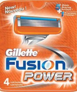 GILLETTE FUSION POWER 4′