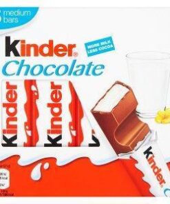 KINDER 105GR CHOCOLATE 5 BARS