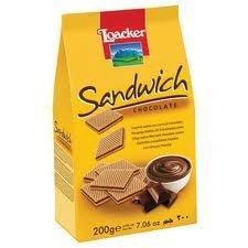 LOACKER NAPOLITANA 200GR SANDWICH CHOCOLATE