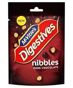 MCVITIES 120G DIGESTIVE NIBBLES DARK CHOCOLATE