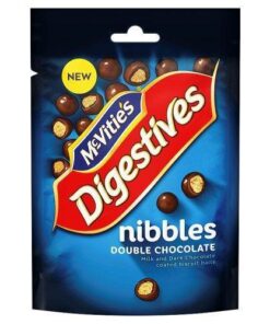 MCVITIES 120G DIGESTIVE NIBBLES DOUBLE CHOCOLATE