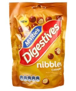 MCVITIES 120G DIVESTIVE NIBBLES CARAMEL