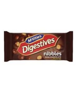 MCVITIES 37G DIGESTIVE NIBBLES MILK CHOCOLATE