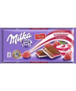 MILKA 100GR RASPBERRY CREAM