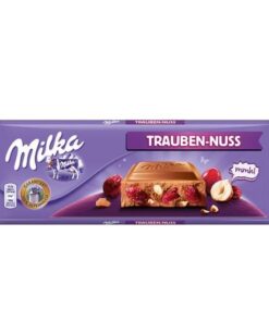 MILKA 300GR RAISINS & HAZELNUTS
