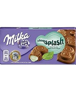MILKA 90GR CHOCOSPLASH MINT